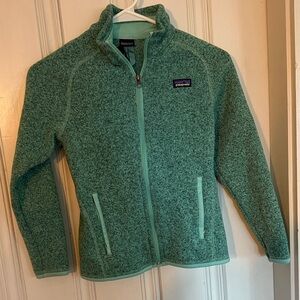 Patagonia Kids Teal Fleece Jacket